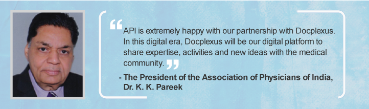 Dr. K. K. Pareek elated to be associated with Docplexus
